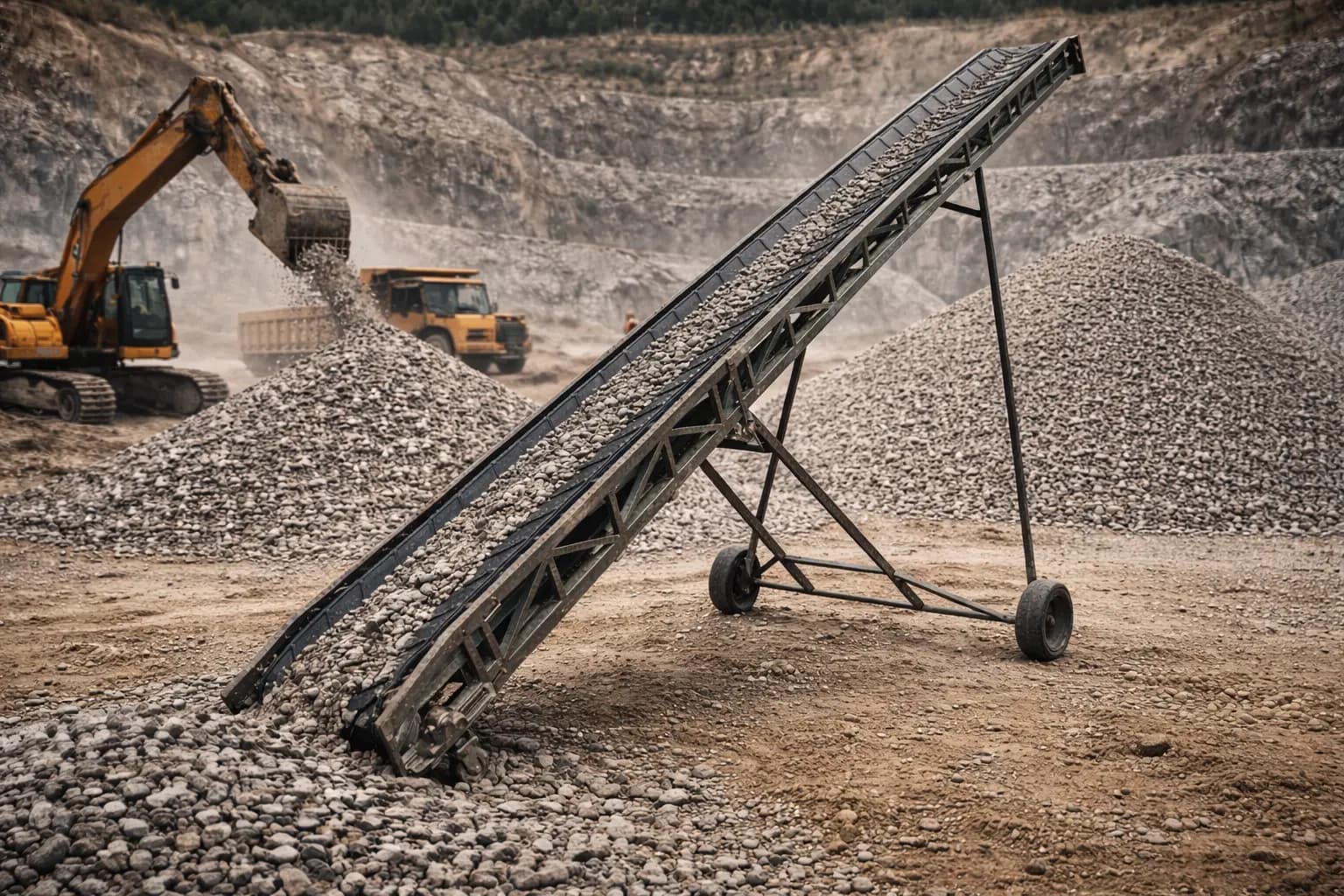 Konveyör bant sistemi